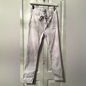 Roma studio women's white pants with strings. Size xl